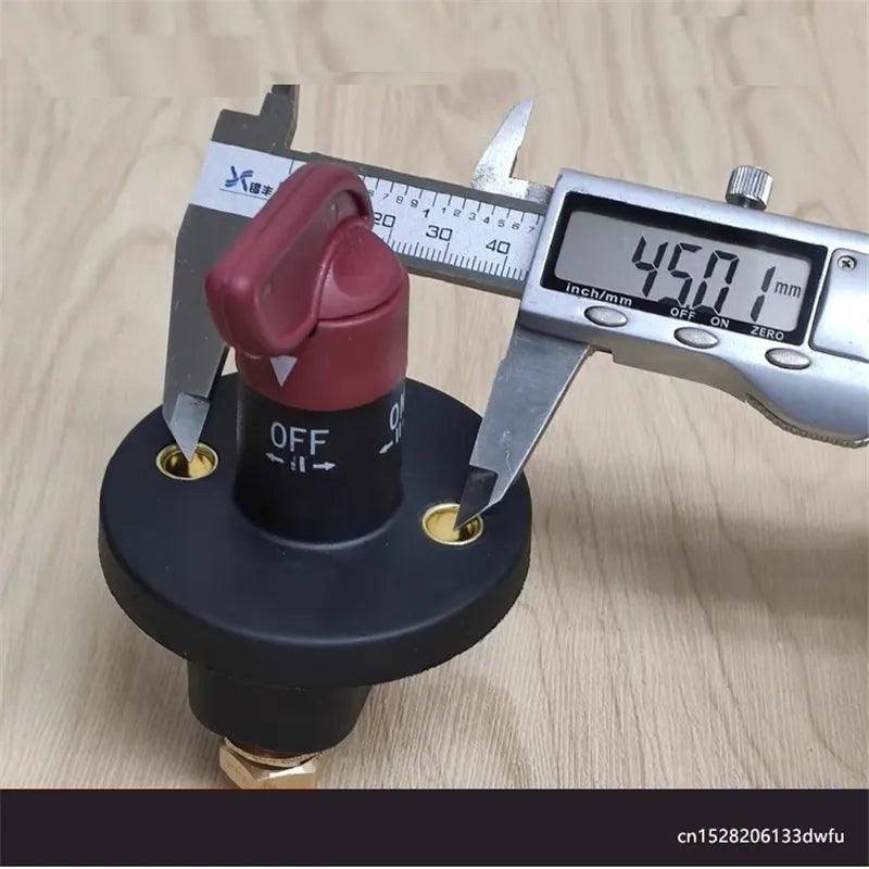 Automotive Power Supply Main Switch Mechanical Power Outage Main Switch Electrical Control Box Assembly Accessories
