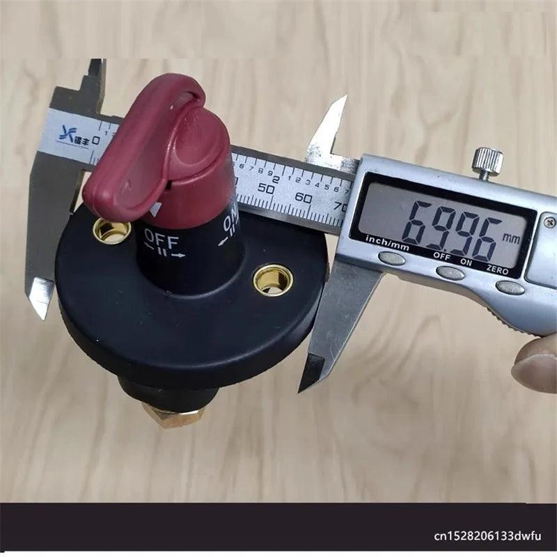 Automotive Power Supply Main Switch Mechanical Power Outage Main Switch Electrical Control Box Assembly Accessories