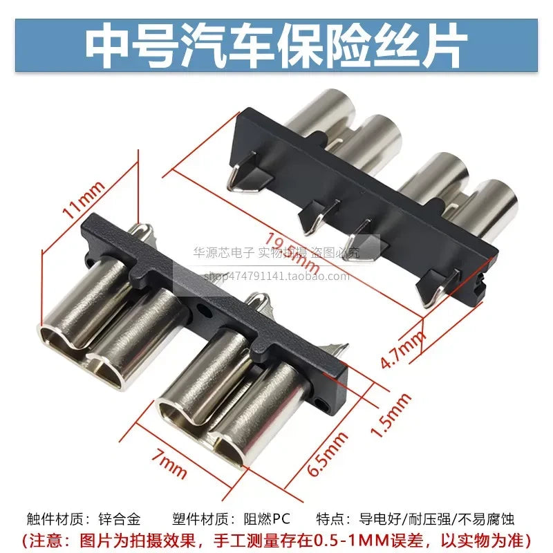 fuse tap for Standard ATO/ATC Blade Fuse, Fuse Tap Adapter , Add-a-Circuit Fuse Holder for 12V Car, Dash Cam Installation