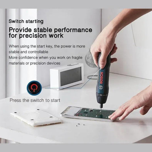 BOSCH- Go 2 Electric Screwdriver 3.6V Multi-function Screwdriver - electrical center b2c