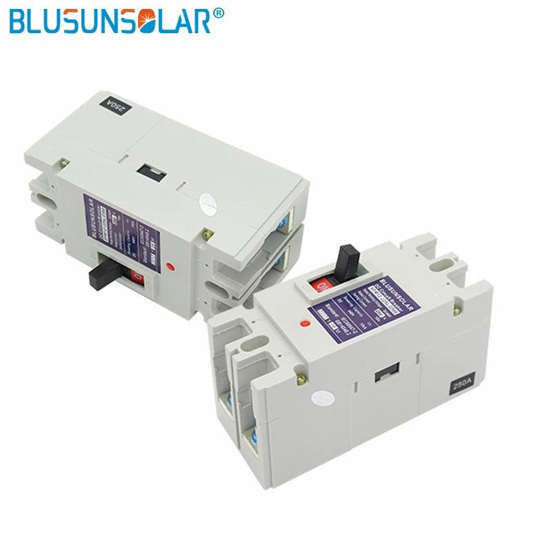 CE Approved 2 Pcs Lot 2P 63A/160A/200A/250A DC440V PV Moulded Case DC Circuit Breaker