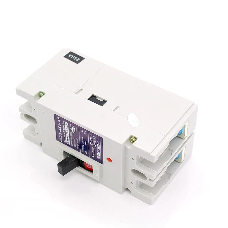 CE Approved 2 Pcs Lot 2P 63A/160A/200A/250A DC440V PV Moulded Case DC Circuit Breaker