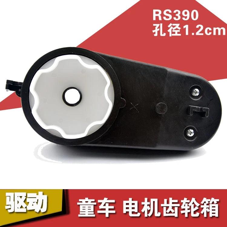 Children Electric Car Gearbox With RS 390 Motor Engine,Kid's 4WD Car Motors DC 6V 12V ,Remote Control Car 390 Reducer,motor gearbox children s car