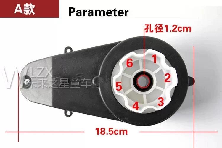 Children's Electric Car Gearbox with 12V 6V DC Motor Kid's Car Engine 570 High Speed Motor For Remote Control Car Toys DIY Parts,motor gearbox children s car