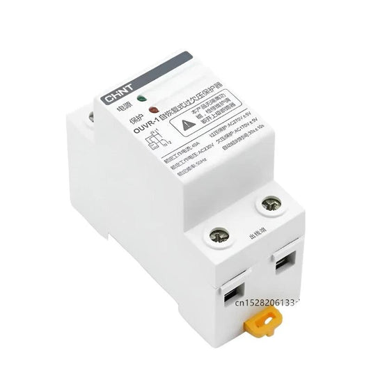 CHINT OUVR-1 Self Reset Recovery Overvoltage And Undervoltage Delay Protector 1p+N 3p+N 32A 40A 50A 63A OUVR