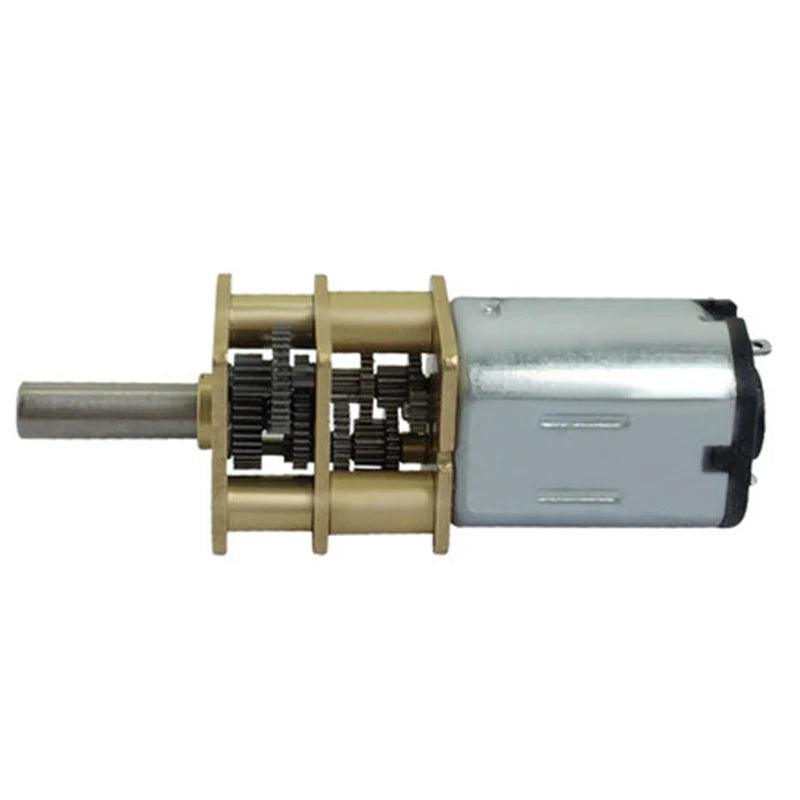 DC 3V/6V/12V N20 Mini Micro Metal Gear Motor with Gearwheel DC Motors 15/30/50/60/100/200/300/500/1000RPM