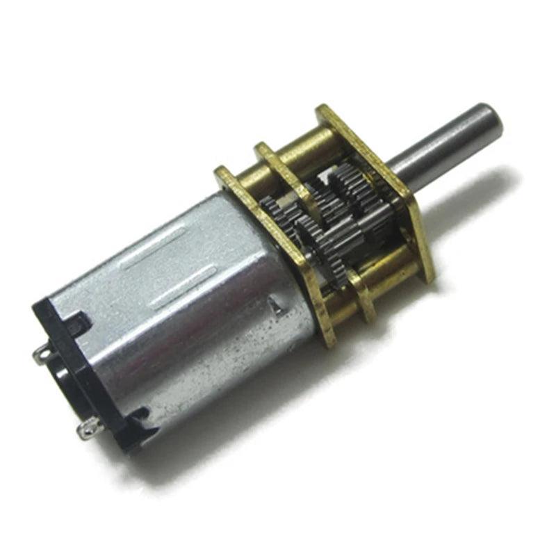 DC 3V/6V/12V N20 Mini Micro Metal Gear Motor with Gearwheel DC Motors 15/30/50/60/100/200/300/500/1000RPM