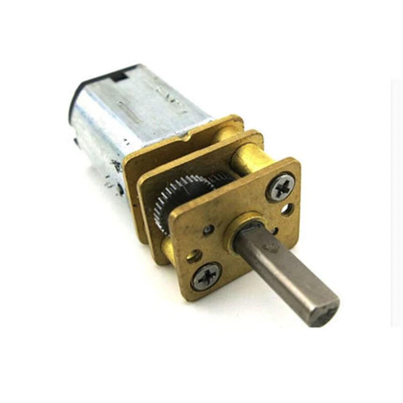 DC 3V/6V/12V N20 Mini Micro Metal Gear Motor with Gearwheel DC Motors 15/30/50/60/100/200/300/500/1000RPM