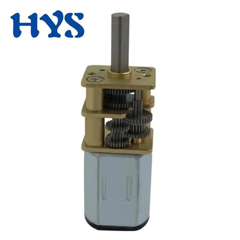 DC 3V/6V/12V N20 Mini Micro Metal Gear Motor with Gearwheel DC Motors 15/30/50/60/100/200/300/500/1000RPM