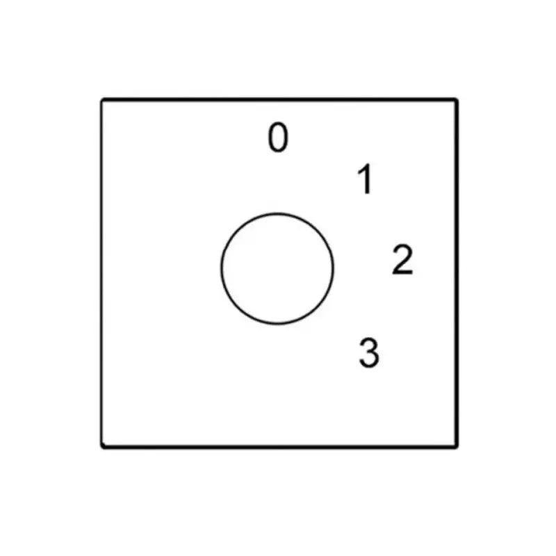 EARU- LW28-20 LW26-20 Series Electric Changeover Switch| 8 Terminals  2/3/4 Position optional - electrical center b2c