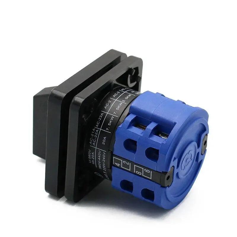 EARU- LW28-20 LW26-20 Series Electric Changeover Switch| 8 Terminals  2/3/4 Position optional - electrical center b2c
