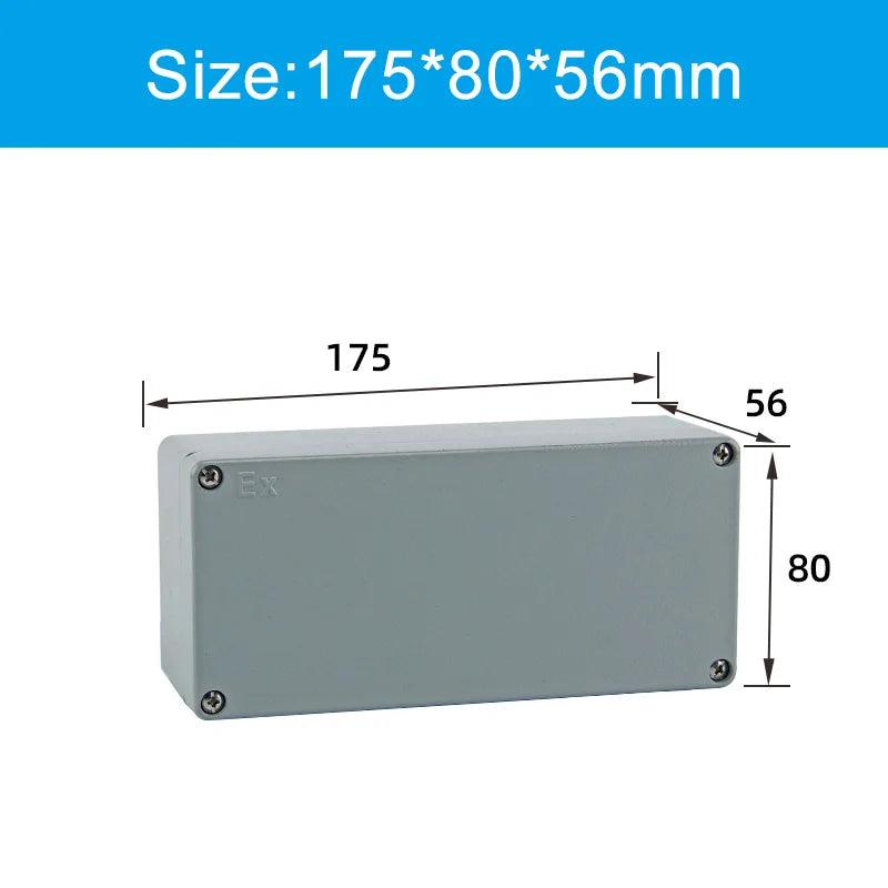 Explosion-proof Waterproof Aluminum Enclosure IP67 Project Instrument Boxes Outdoor Junction Box