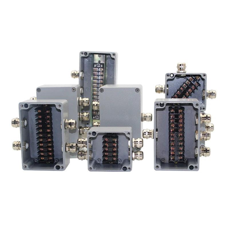 Explosion-proof Waterproof Aluminum Enclosure IP67 Project Instrument Boxes Outdoor Junction Box