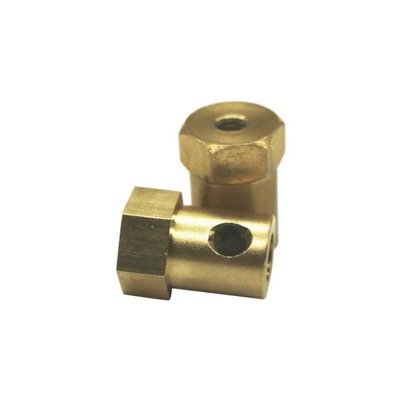 Flexible Hexagonal Coupling Coupler With 65mm Wheel Hub Motor kit For 3mm 4mm 6mm 8mm Shaft Motor
