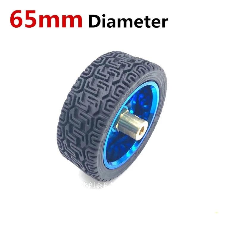 Flexible Hexagonal Coupling Coupler With 65mm Wheel Hub Motor kit For 3mm 4mm 6mm 8mm Shaft Motor