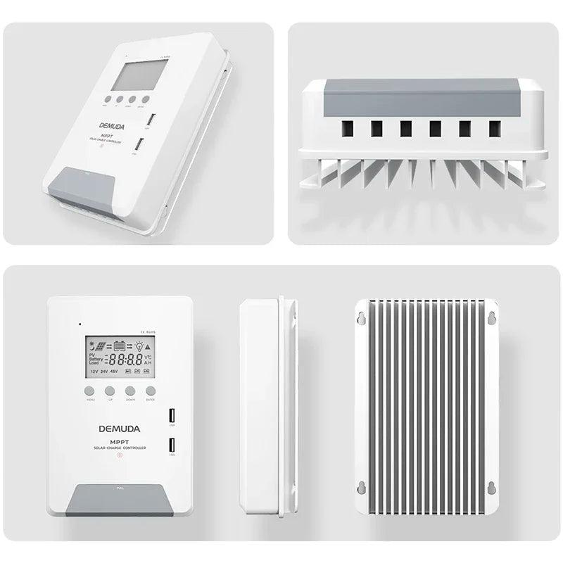Free shipping 12V/24V/48V MPPT Solar Charge Controller 60A 40A 30A Solar Panel Various Load Control Modes Support - electrical center b2c