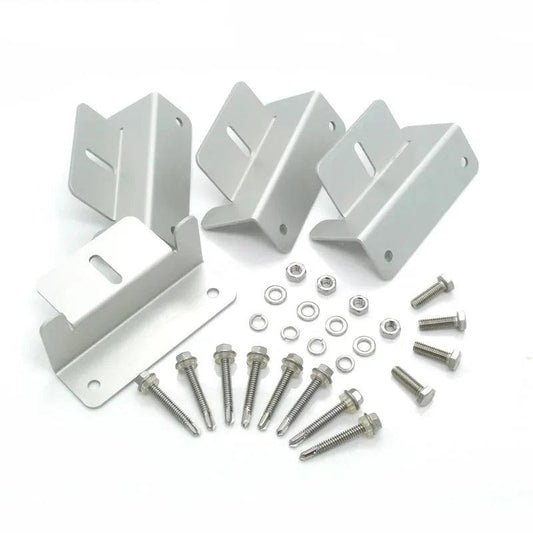 Free Shipping High Quality Z-type Aluminum Solar Panel Roof Mounting Bracket for Carvan Roof ZJ0218