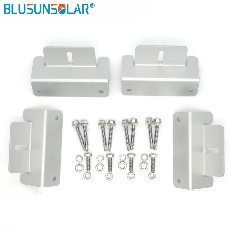 Free Shipping High Quality Z-type Aluminum Solar Panel Roof Mounting Bracket for Carvan Roof ZJ0218