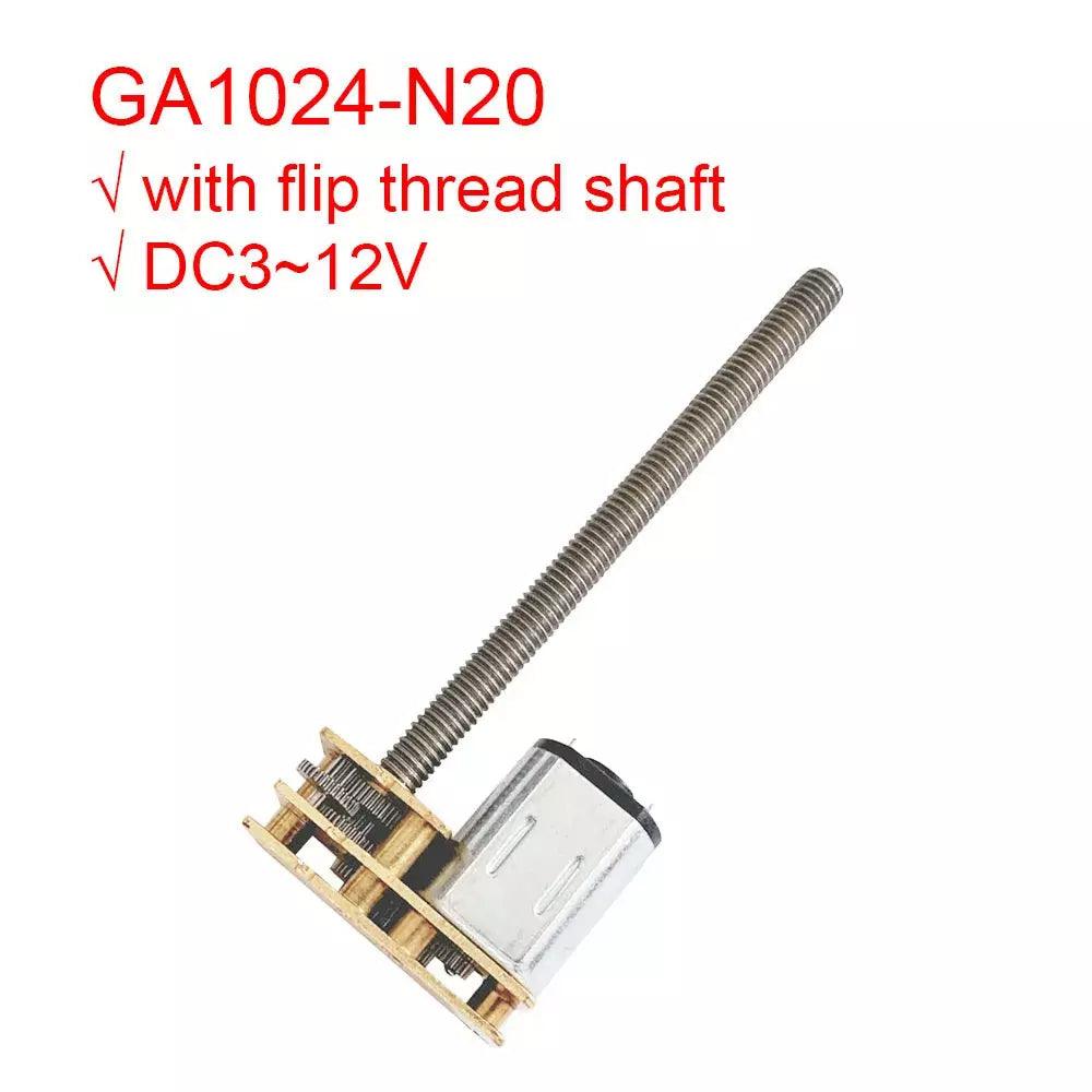 flip thread shaft dc motor,flip n20 gear motor
