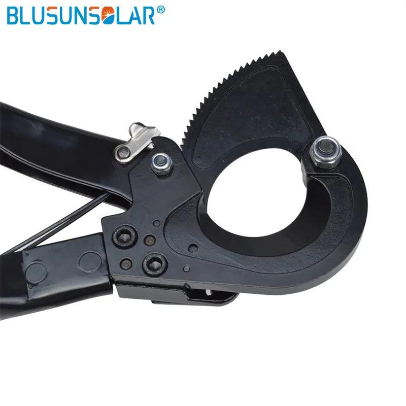 HS-325A Ratchet Wire Cutter for Cutting Copper-aluminum Solar Cables 1-240mm2