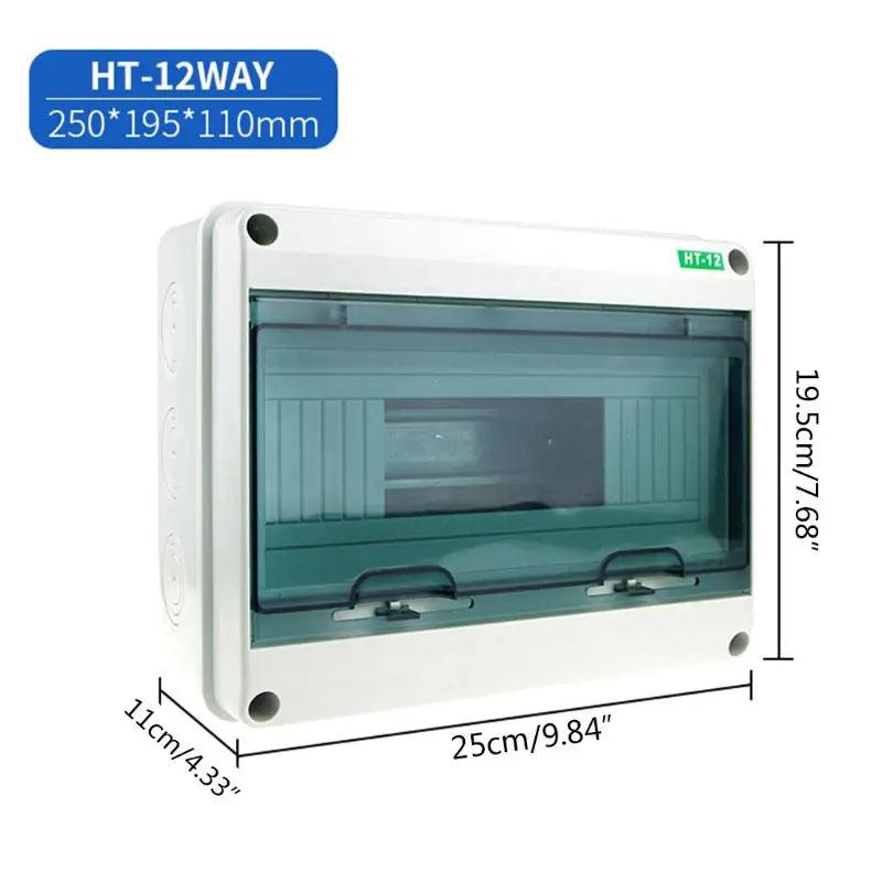 HT-5/8/12/15/18/24 plastic distribution box waterproof MCB box panel installation distribution box waterproof junction box