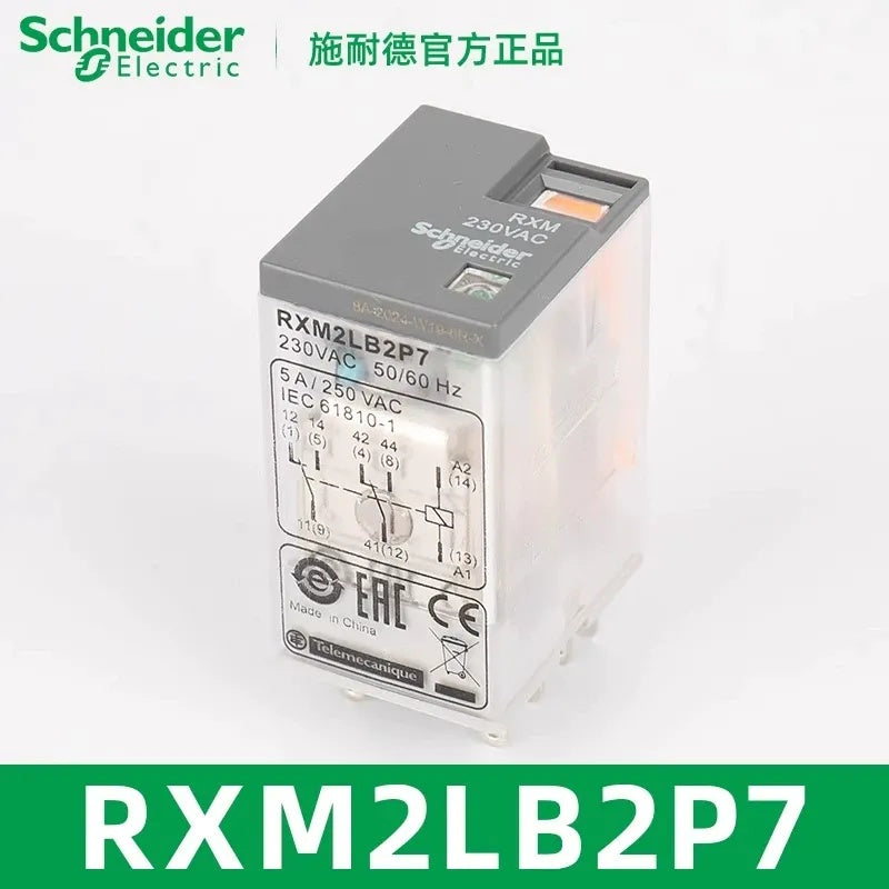 Schneider RXM3 Series 3NO3NC Plug-in Relay