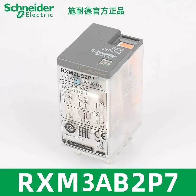 Schneider RXM3 Series 3NO3NC Plug-in Relay