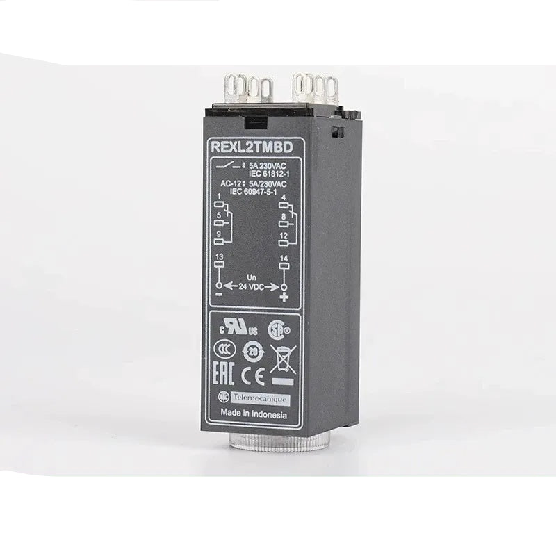 Schneider REXL Time Relay, REXL2TMBD, Relay with LED Indicator, Adjustable Timing Relay
