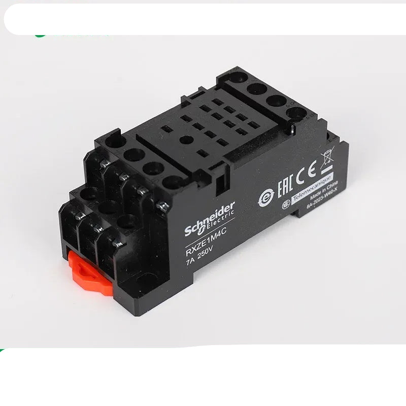 Schneider REXL Time Relay, REZE1M4C, Relay with LED Indicator, Adjustable Timing Relay BASE