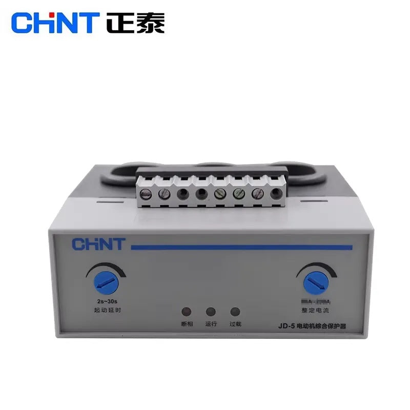 Chint JD-5 Motor Protector, Phase Loss Protector, Overload Protector, 220V/380V Motor Protector, Three-Phase Motor Protector, JD-5 400A, Motor Integrated Protector, Chint Motor Protector, Phase Failure Protection, Motor Overload Protector