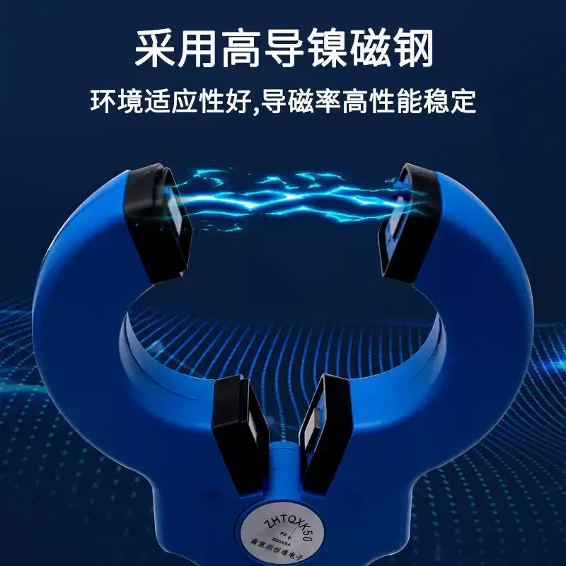 split core current transformer, clamp on current sensor, ZHTQXK50, 50/5~1000/5 ct, 0.5% accuracy current transformer, openable current transformer, industrial power monitoring sensor, ac current clamp transformer, 400hz current sensor, non-intrusive current transformer