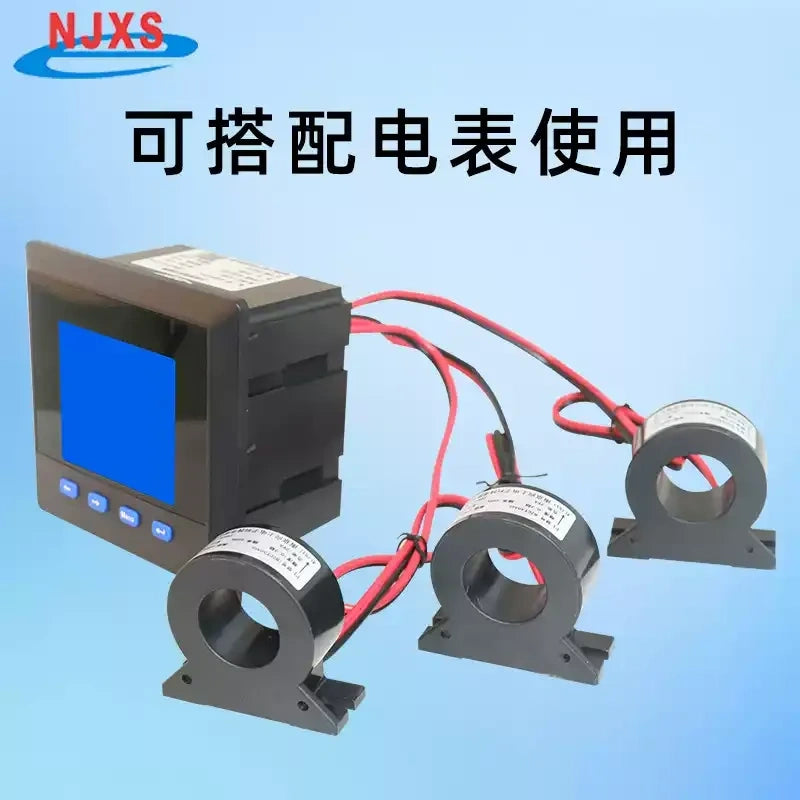 BZCT30AL current transformer, through core CT, energy meter current transformer, 50/5A to 400/5A CT, 0.1 class current transformer, high precision metering CT, one turn current transformer, low voltage through core sensor, power monitoring transformer, 5A secondary current transformer