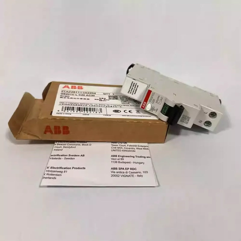 abb gs201cl, 1p+n rcbo, 30ma type a breaker, residual current circuit breaker, abb????????????, 1 module rcbo, 16a 30ma breaker, 20a rcbo, household safety switch, din rail rcbo, overload protection