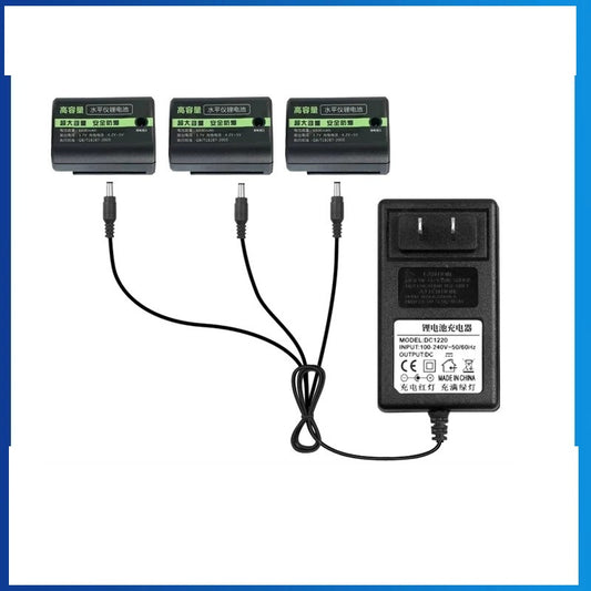 laser level charger, 5V power adapter, green laser level charger, infrared line laser charger, lithium battery charger, DC 5.5mm power supply, universal laser level adapter, overcharge protected charger
