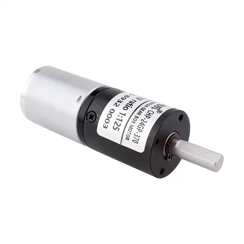 planetary gear dc motor, 24GP-370 motor, 370 dc motor, 24v dc motor, 12v dc motor, high torque dc motor, metal gear motor, adjustable speed motor, 1150 rpm motor, 46 rpm motor, dc gear motor with speed controller, motor with bracket, robot motor, electric curtain motor, balance car motor, smart home motor, automation motor