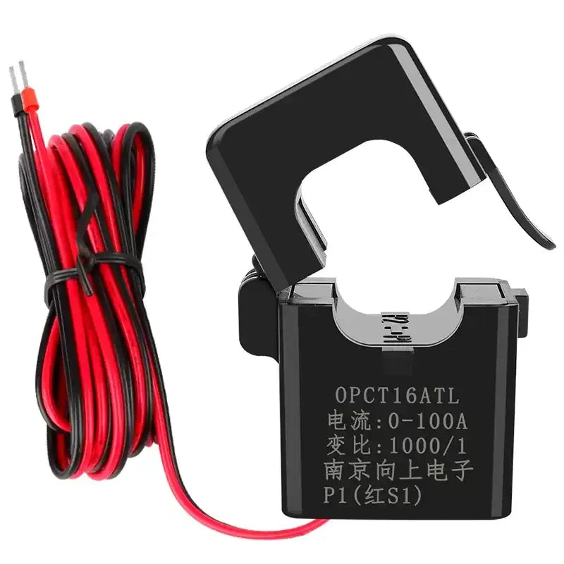 split core current transformer, clamp on current sensor, opct current transformer, 1000:1 ct, 2000:1 current transformer, 3000:1 clamp ct, 0.5 class current transformer, high frequency metering ct, open core current transformer, rj12 current sensor, ac current transformer for ev charger, power grid monitoring ct, 5g base station current sensor