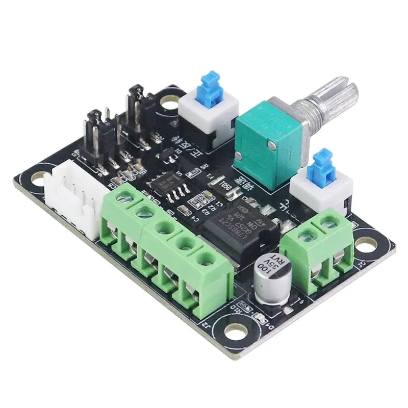 Simple Stepper Motor Pulse Generator Module, Adjustable Speed Positive Negative Rotation Control Board for Nema17 Nema23(42/57)