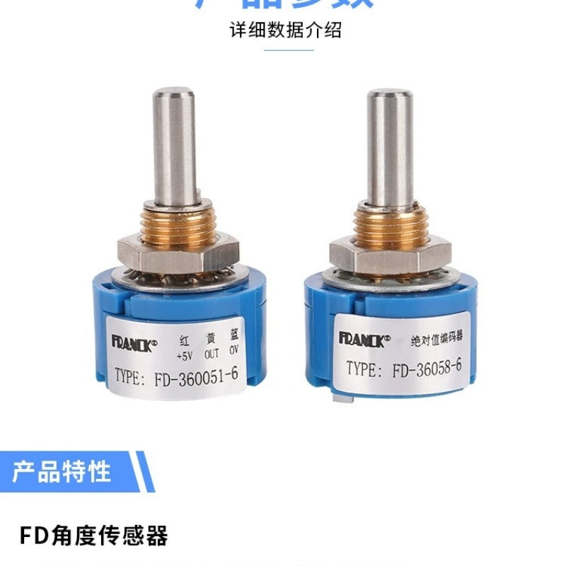 Angle Sensor, Rotary Encoder, Absolute Encoder, Non-contact Potentiometer, Magnetic Sensor,Single Turn Absolute Encoder, Rotational Displacement Sensor, Magnetic Angle Transducer, Contactless Rotary Position Sensor, 360 Degree Angle Sensor, Industrial Rotary Sensor, Conductive Plastic Potentiometer Replacement, Harsh Environment Position Sensor