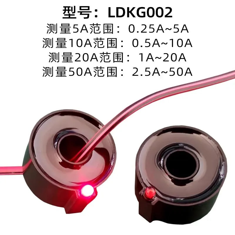 مؤشر تيار LED مع محول تيار