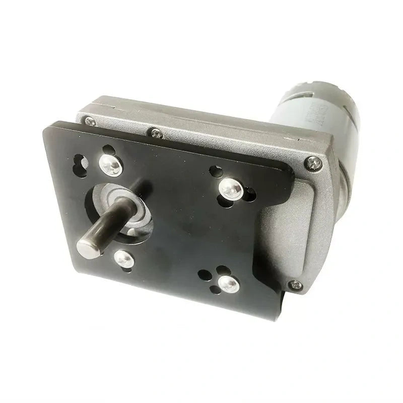 7-shape DC motor, right angle gear motor, 12V DC gear motor, 24V DC gear motor, low speed high torque motor, vending machine motor, arcade game motor, kiosk motor, reversible DC motor, PWM speed control motor