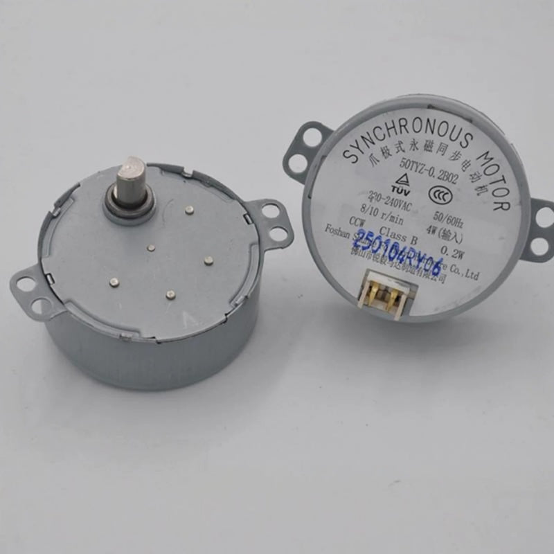synchronous motor,50TYZ‑0.2B02,ac synchronous motor,claw pole motor,permanent magnet synchronous motor,220v synchronous motor,slow speed motor,heater motor,fan swing motor,blower motor,ac motor 8rpm,home appliance replacement motor