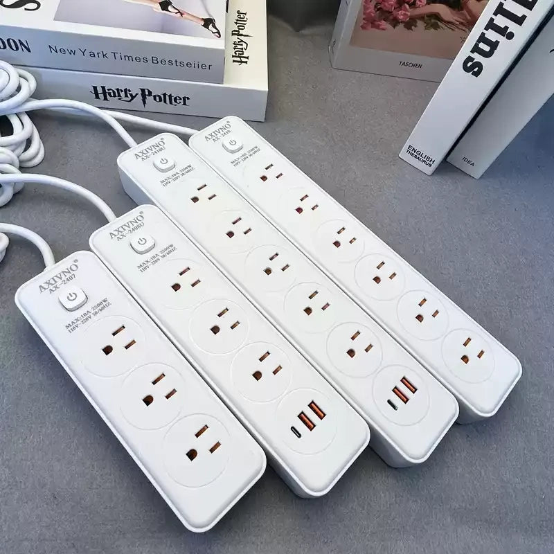 US power strip, 110V surge protector, American outlet extension cord, Taiwan power strip, US standard multi outlet power strip,power strip with child safety shutter, heavy duty 2500w surge protector, overload protection extension cord, 3/4/5/6 outlet US power strip, 2m 3m 5m long cord power strip, flame retardant power bar, home office surge suppressor, travel US power strip,overload auto shut off power strip, anti-shock safety shutter socket, 750°C fire resistan