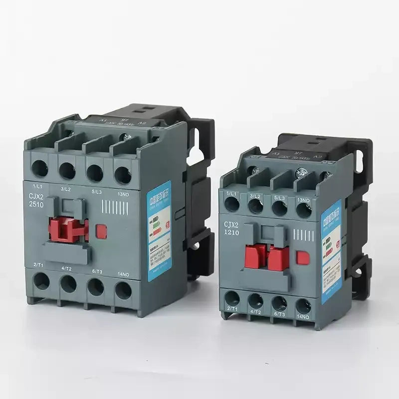 CJX2 contactor, CJX2‑1210, CJX2‑1810, CJX2‑3210, CJX2‑6511, CJX2‑9511, AC magnetic contactor, 220V contactor, single phase contactor, CJX2 upgrade version, CJX2 old version, motor contactor, AC380V contactor, AC110V contactor, AC36V contactor, AC24V contactor, industrial contactor, electrical cabinet component, power switching contactor, 50‑60Hz contactor