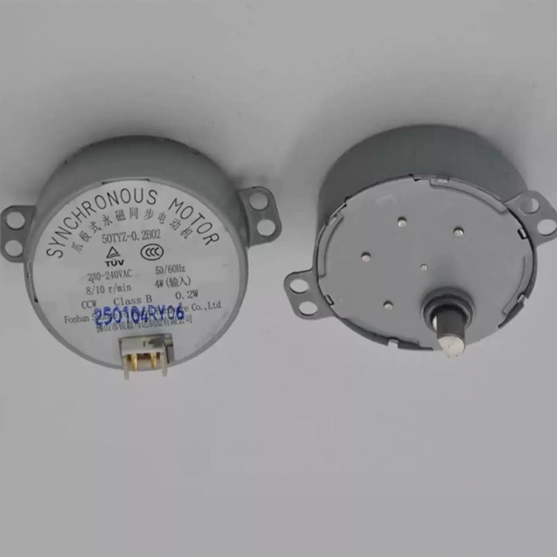 synchronous motor,50TYZ‑0.2B02,ac synchronous motor,claw pole motor,permanent magnet synchronous motor,220v synchronous motor,slow speed motor,heater motor,fan swing motor,blower motor,ac motor 8rpm,home appliance replacement motor