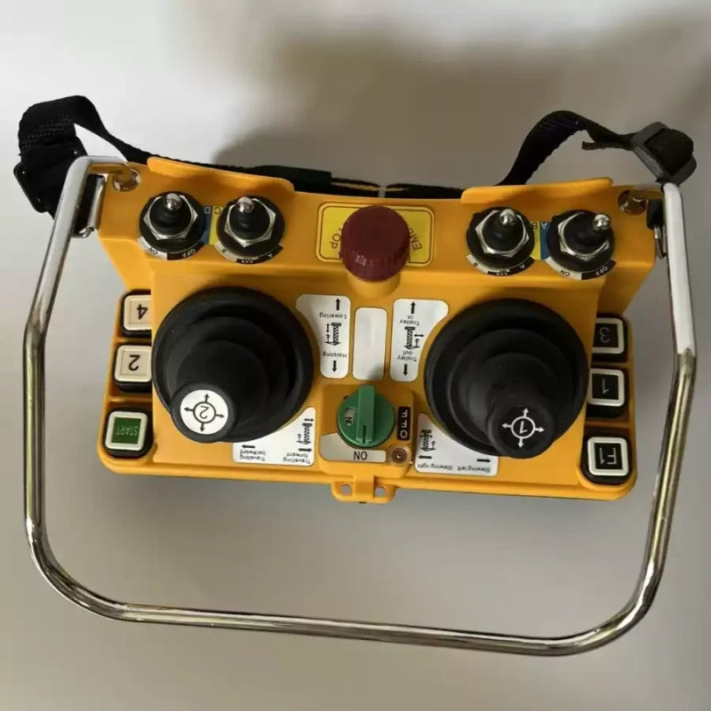 F24-60 remote, F24-60 joystick remote, F24-60 crane remote, Yuding F24-60 radio control,5 speed joystick remote, emergency stop crane remote, key lock industrial remote, IP65 wireless hoist remote, 16 function radio remote, anti-interference crane remote, battery alarm remote controller, programmable lifting remote,24V crane remote, 36V hoist remote, 220V industrial remote, 380V radio controller, V segment remote, U segment remote, single transmitter remote, du
