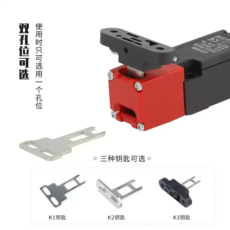CNTD CZ93 Safety Switch ,Key Interlock Switch ,Safety Door Limit Switch,IP65 Limit Switch,CZ93CPM Safety Interlock Switch ,CNC machine Switch ,Laser Equipment Switch,Key Operated Switch