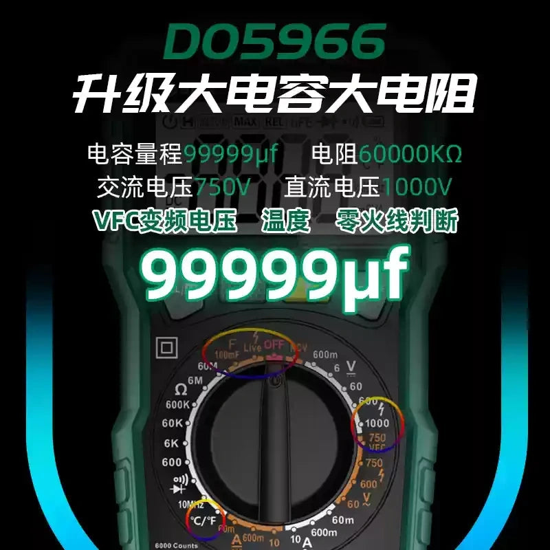 D05965 D05966 D05964 D05056 Digital Multimeter Series