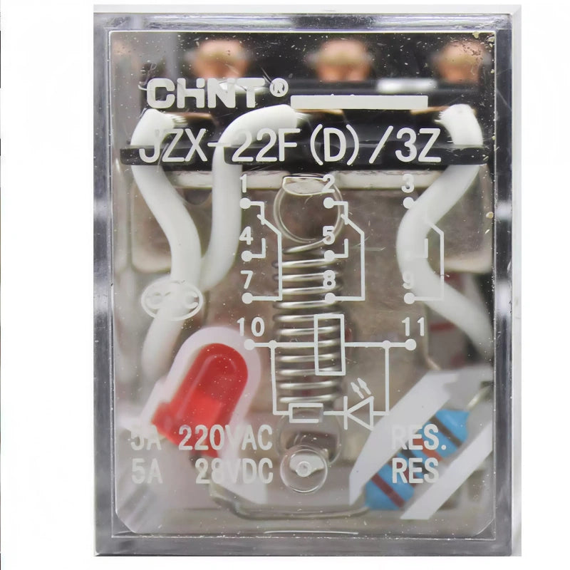 CHNT JZX-22F(D) Miniature Electromagnetic Intermediate Relay 2Z/3Z/4Z
