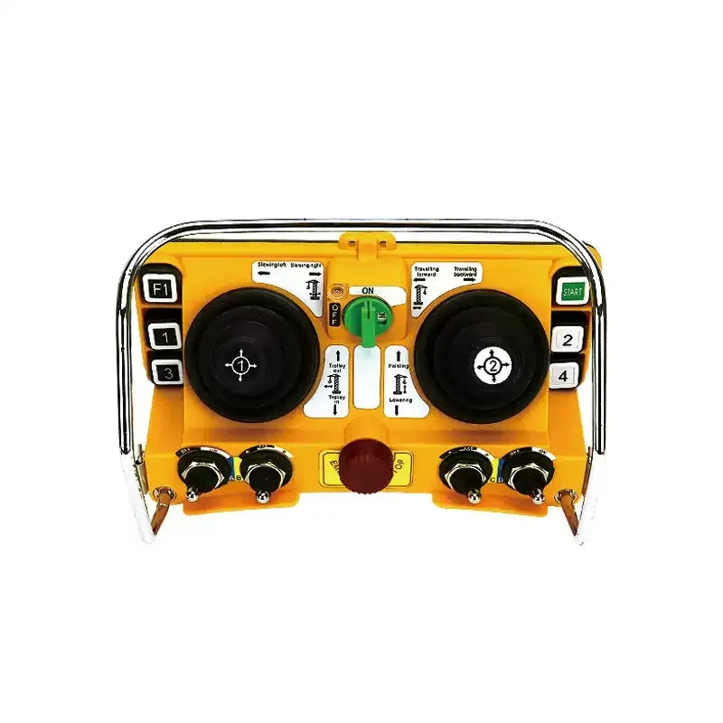 F24-60 remote, F24-60 joystick remote, F24-60 crane remote, Yuding F24-60 radio control,5 speed joystick remote, emergency stop crane remote, key lock industrial remote, IP65 wireless hoist remote, 16 function radio remote, anti-interference crane remote, battery alarm remote controller, programmable lifting remote,24V crane remote, 36V hoist remote, 220V industrial remote, 380V radio controller, V segment remote, U segment remote, single transmitter remote, du