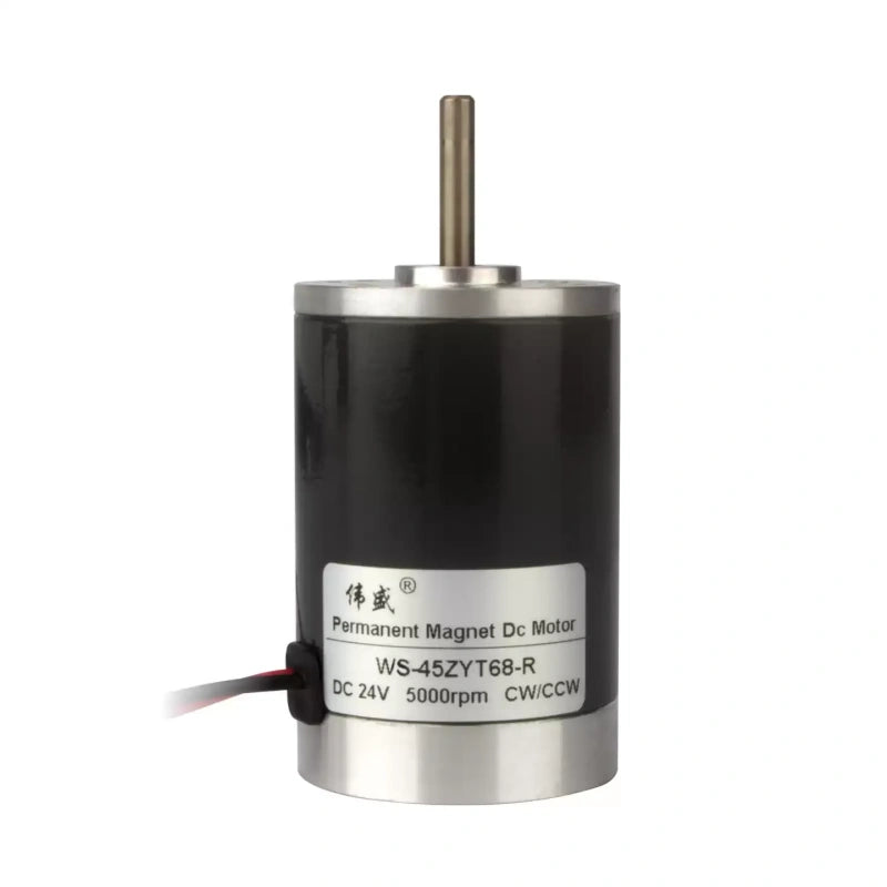 45ZY DC motor,WS?45ZYT89?R motor,12V 24V dc motor,high speed reversible motor,45mm speed adjustable motor,magnetic encoder motor,IP44 dc motor,quiet ball bearing motor,belt sander motor,grinder motor,polishing machine motor,mini industrial motor,16W dc motor